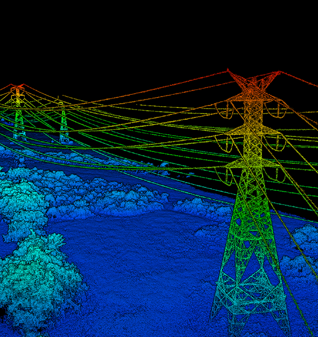 inspeccion lidar lineas electricas panama